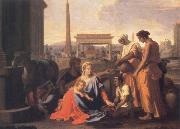 The Holy Family in Egypt Nicolas Poussin